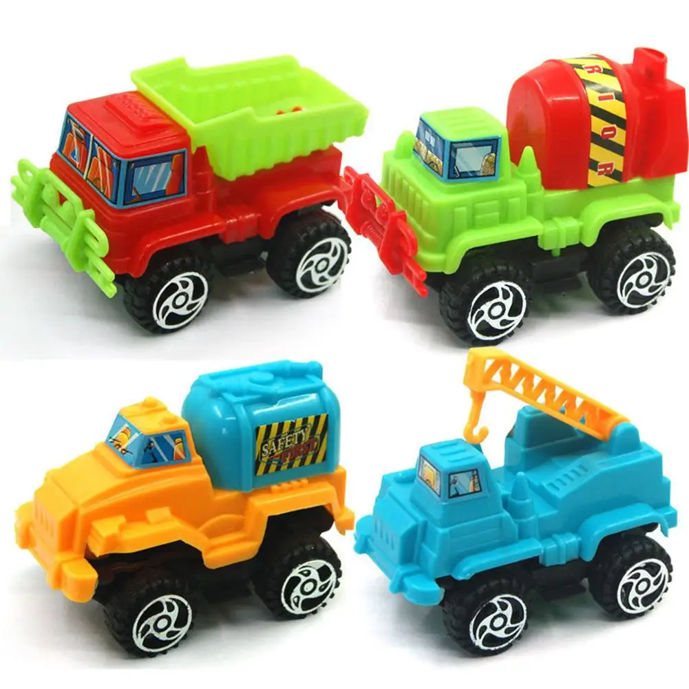 

Construction Vehicles Pull Back Car Toy Colorful Cartoon Engineering Vehicle Car Model Children Educational Toy For Kids Gift