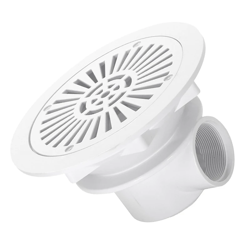 

Swimming Pool Main Drain Cover, ABS Swimming Pool Main Drain Floor Drain 2In Water Inlet Draining,Pool Equipment Parts