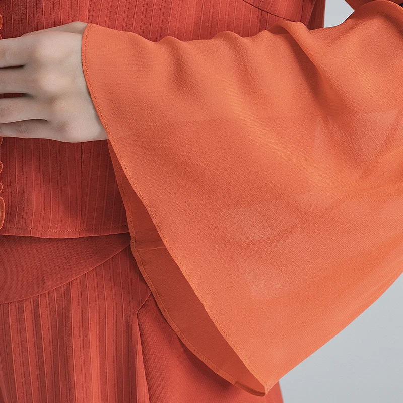 Рисунок 4 - Женская шелковая рубашка с длинным рукавом