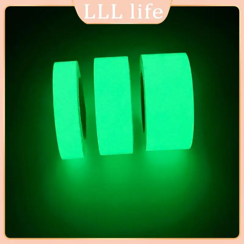 

Ornamental Luminous Safety Warning Adhesive 1pc Luminous Safety Tape Convenient Foldable Fluorescent Sticker Luminous Sticker