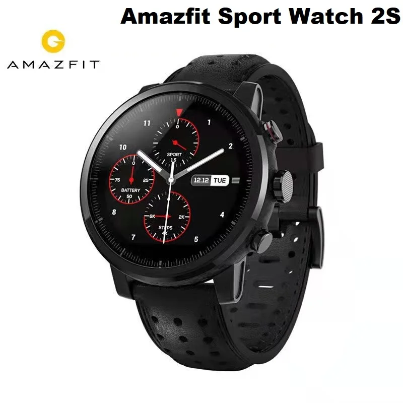 

Смарт-часы Amazfit Stratos, GPS, ГЛОНАСС, 5AMT, 290 мАч
