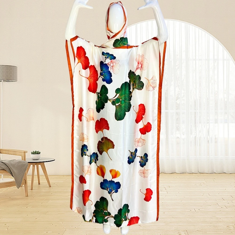 

Elegant African Dresses For Women 2023 Dashiki Spring Summer Maxi Dress Ladies Traditional African Clothing Fairy Dreaes