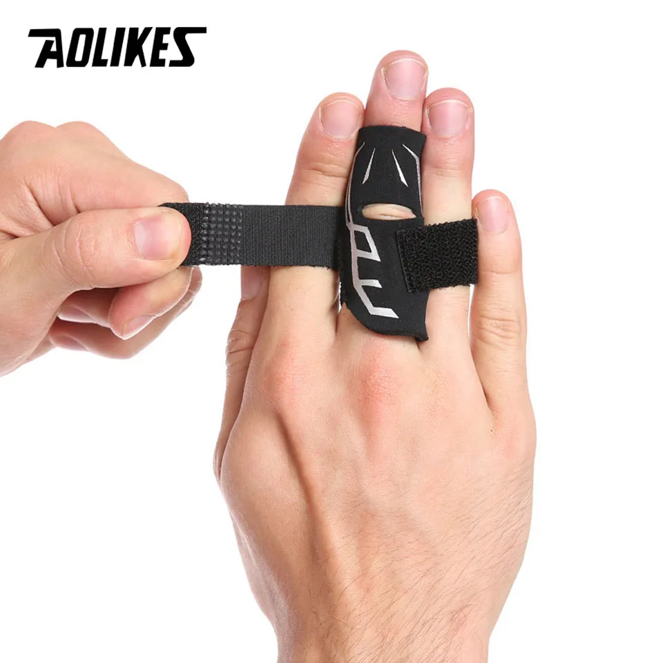 

AOLIKES 1PC Finger Holder Protector Brace Medical Sport Wrist Thumbs Hands Splint Support Brace Stabiliser Arthritis Application