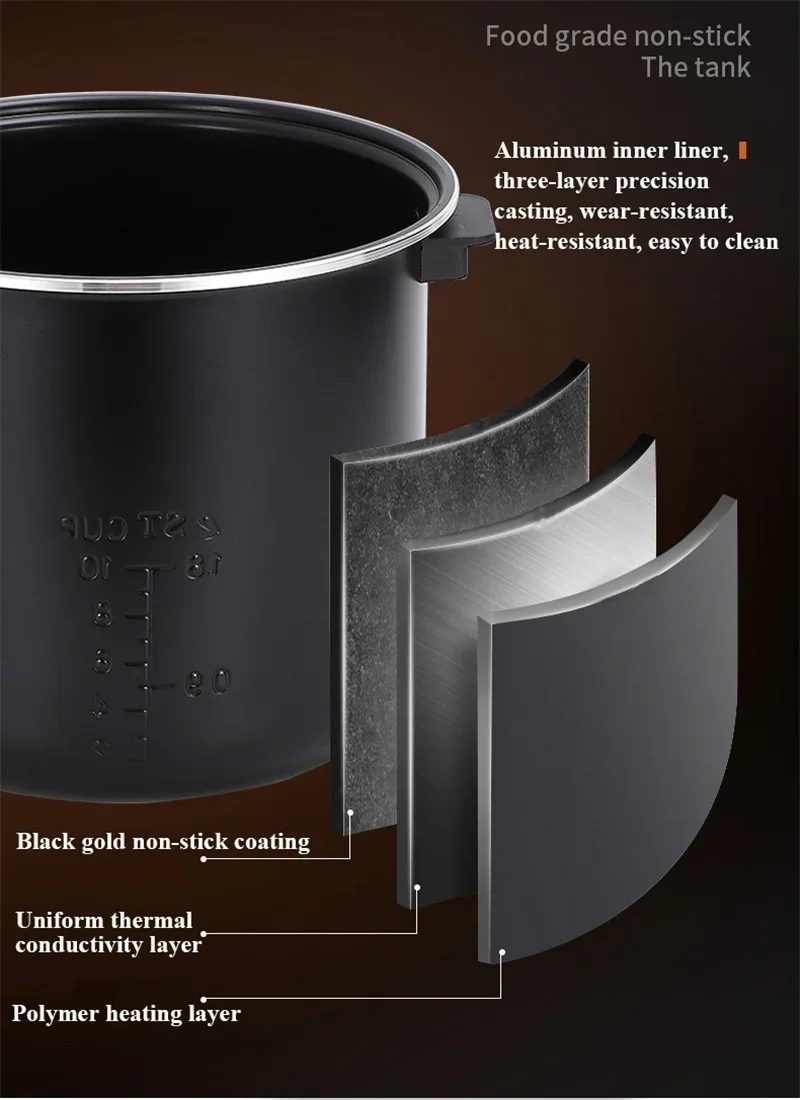 Шкалаère perles électrique grande capacité cuiseur тапиока текстиант Fisk Bulles lait коммерческий 8л