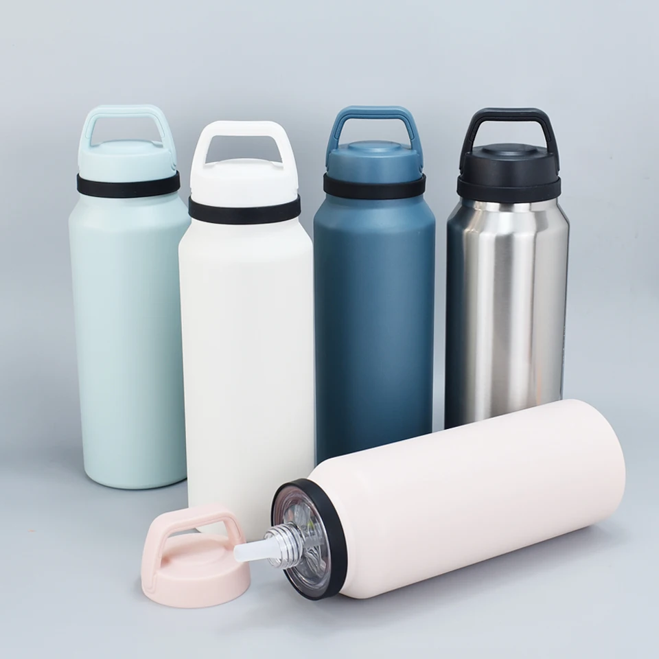 

1400ml Portable Thermos Cup Thermos Stainless Steel Thermos Vacuum Water Cup Thermos Cup Hot and Cold 12 Hours Sports Cup