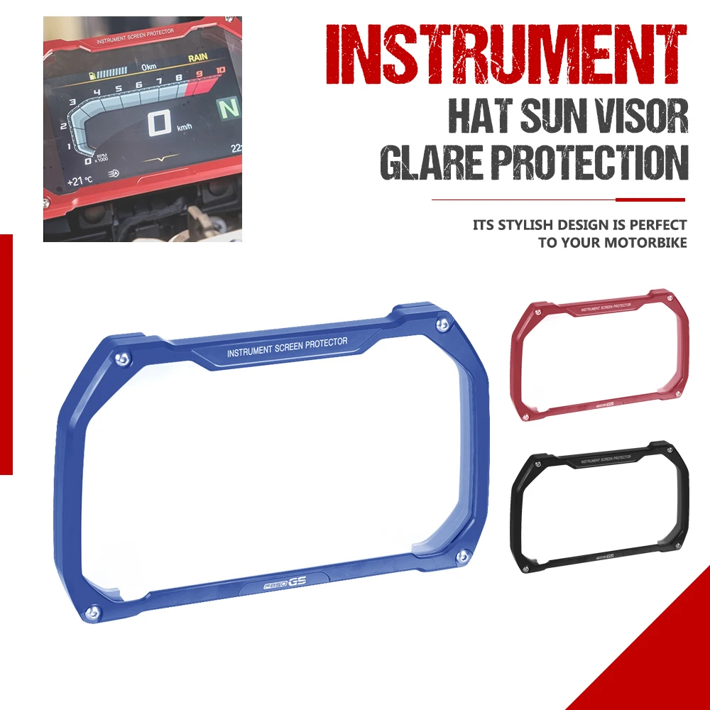 

Motorcycle Accessories Instrument Hat Sun Visor Meter Cover Shield Guard For BMW F850GS F 850 GS F 850GS 2020 2021 2022 2023