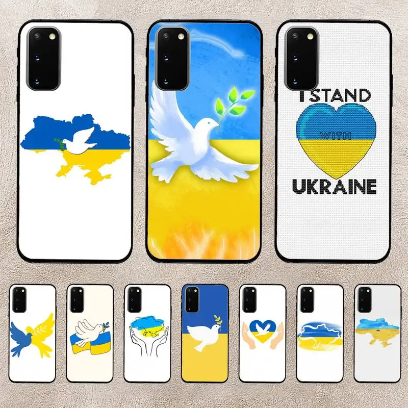 

New Ukraine Flag Pattern Print Phone Case For Huawei Honor V30 50 60 70 Pro 9lite 9xpro Cover Coque Funda