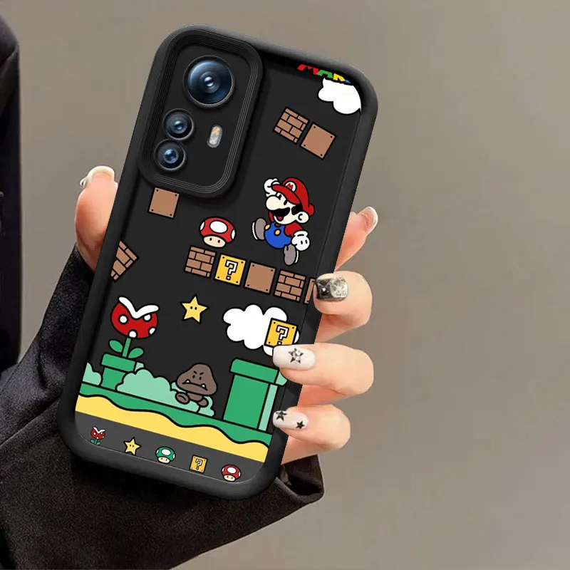 Мягкий силиконовый чехол для телефона Retro M-Marios Game Sky Eye Stairs Redmi Note 10 11 11S 12 13 Pro Plus 4G 11T