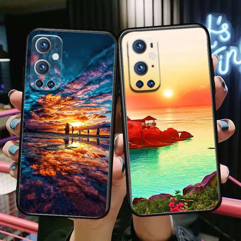 

HD-sunrise sunset For OnePlus Nord N100 N10 5G 9 8 Pro 7 7Pro Case Phone Cover For OnePlus 7 Pro 1+7T 6T 5T 3T Case