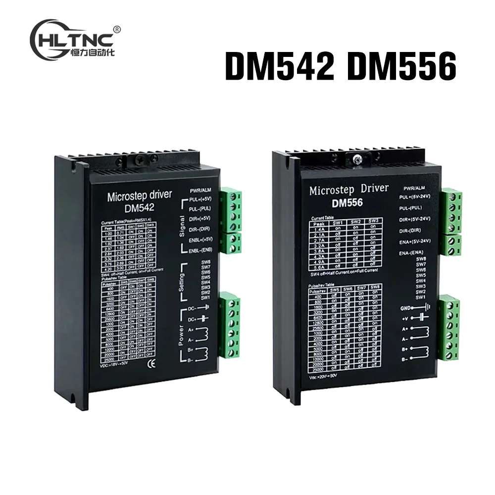 

Драйвер шагового двигателя HLTNC DM542 24-50V 4.2A