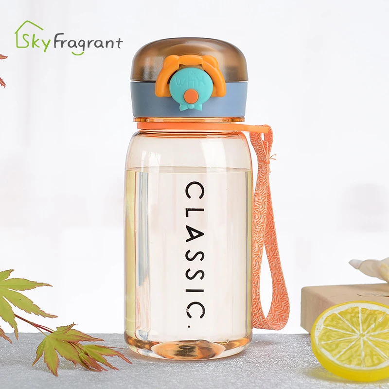 Пластиковая чашка с ремешком для отскоков Детская Спортивная бутылка воды на