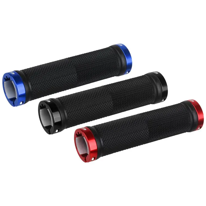 

GUB 1 пара велосипедных запираемых ручек для велосипеда MTB дорожный велосипед Руль велосипедный захват алюминиевый сплав + резина