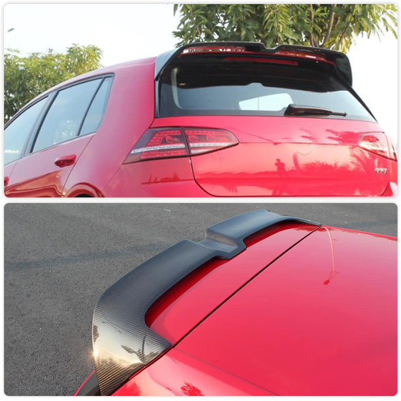 Автомобильный задний спойлер на крышу крылья для VW Golf VII 7 GTI R Hatchback 2014-2017