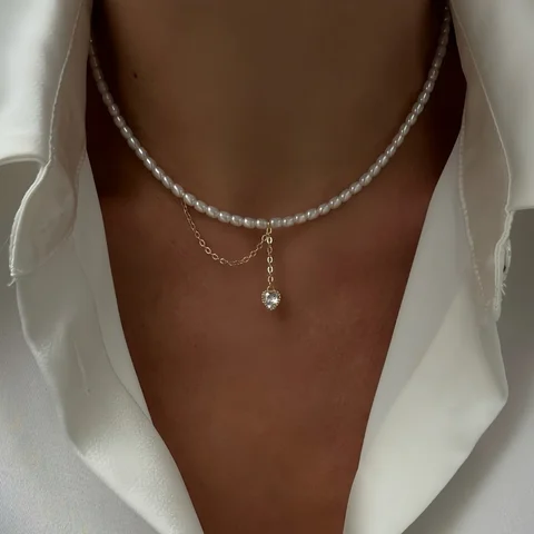 Цепочка из искусственного жемчуга bls-miracle