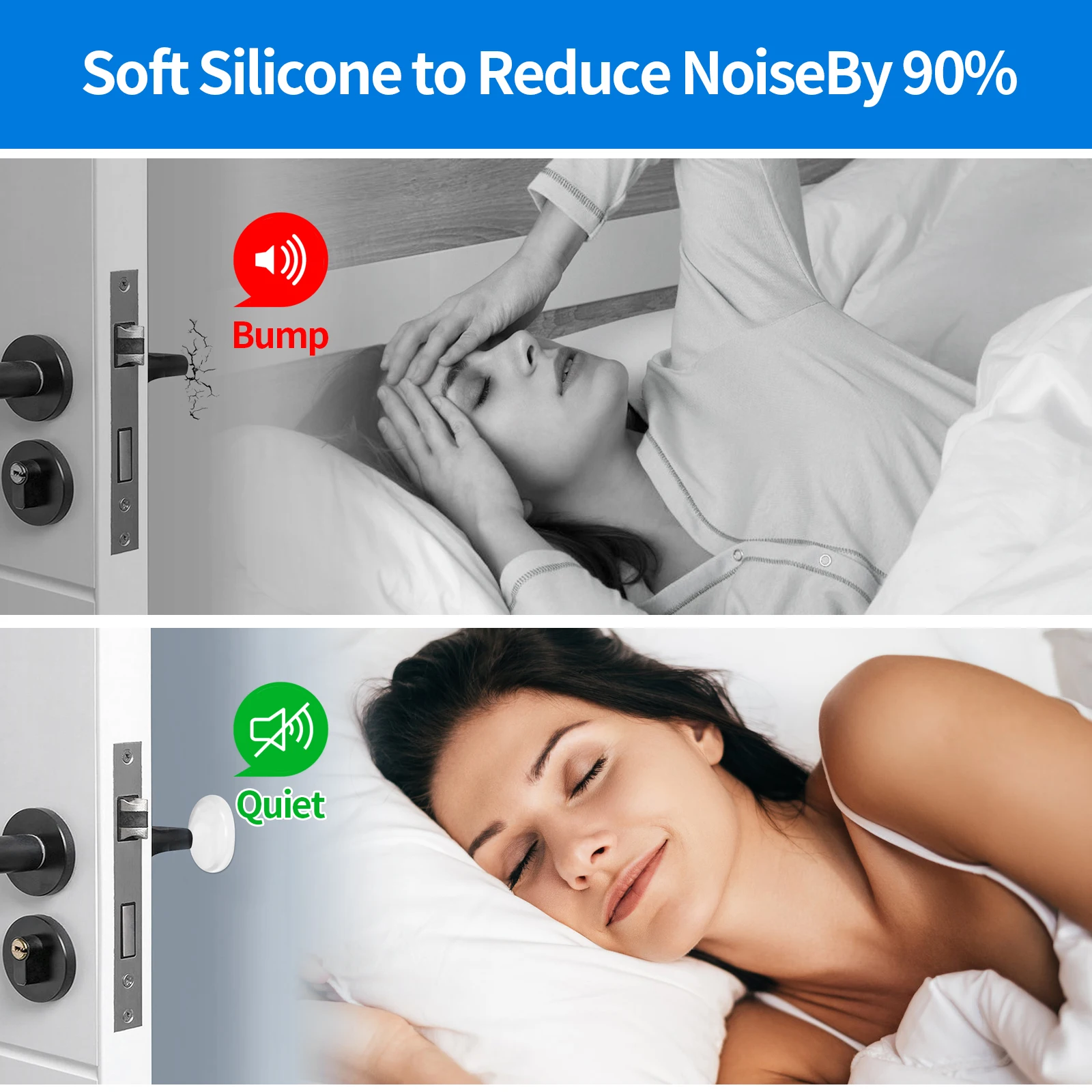 

6 шт., Настенный Чехол для дверной ручки