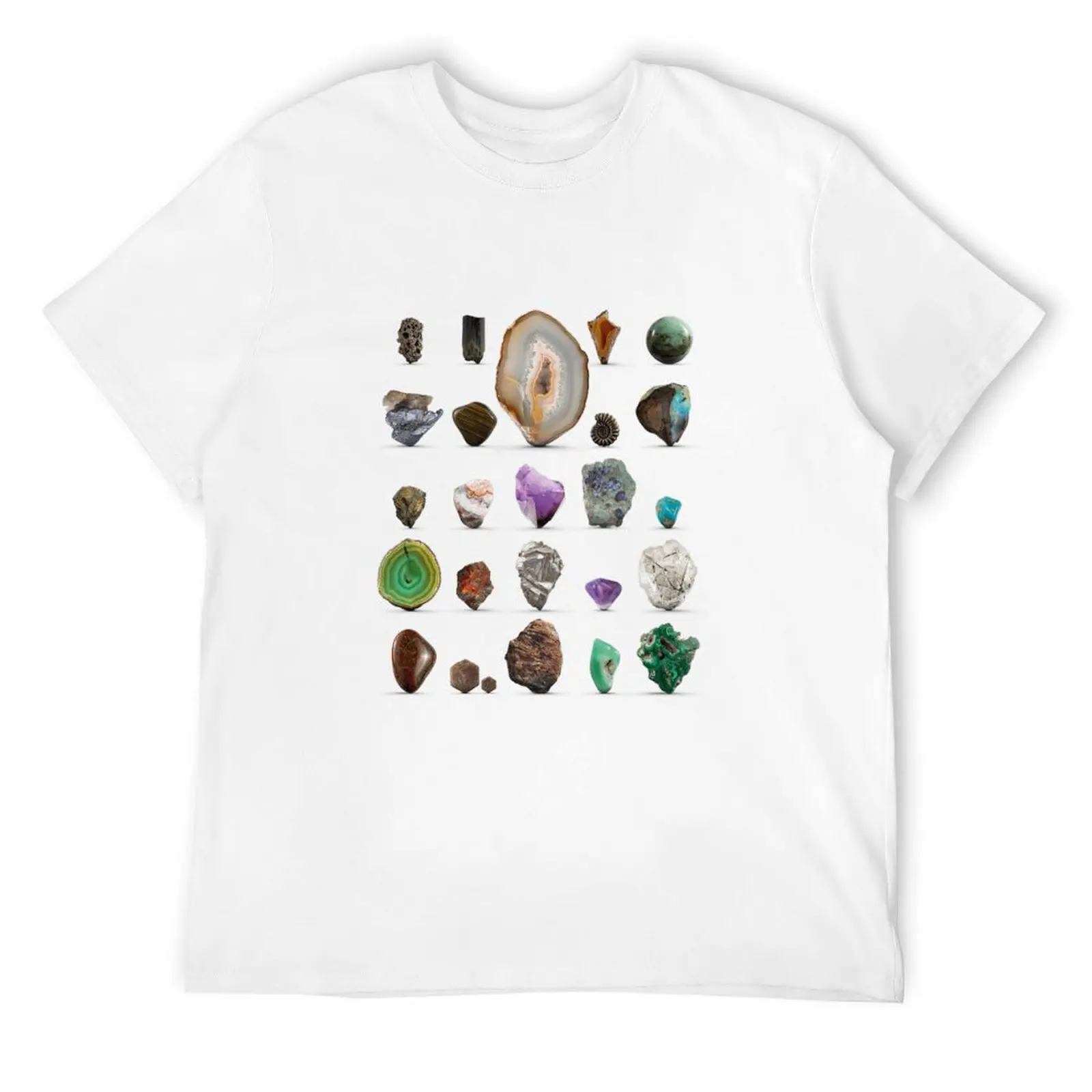 Футболка с драгоценными камнями минералами и кристаллами большие размеры