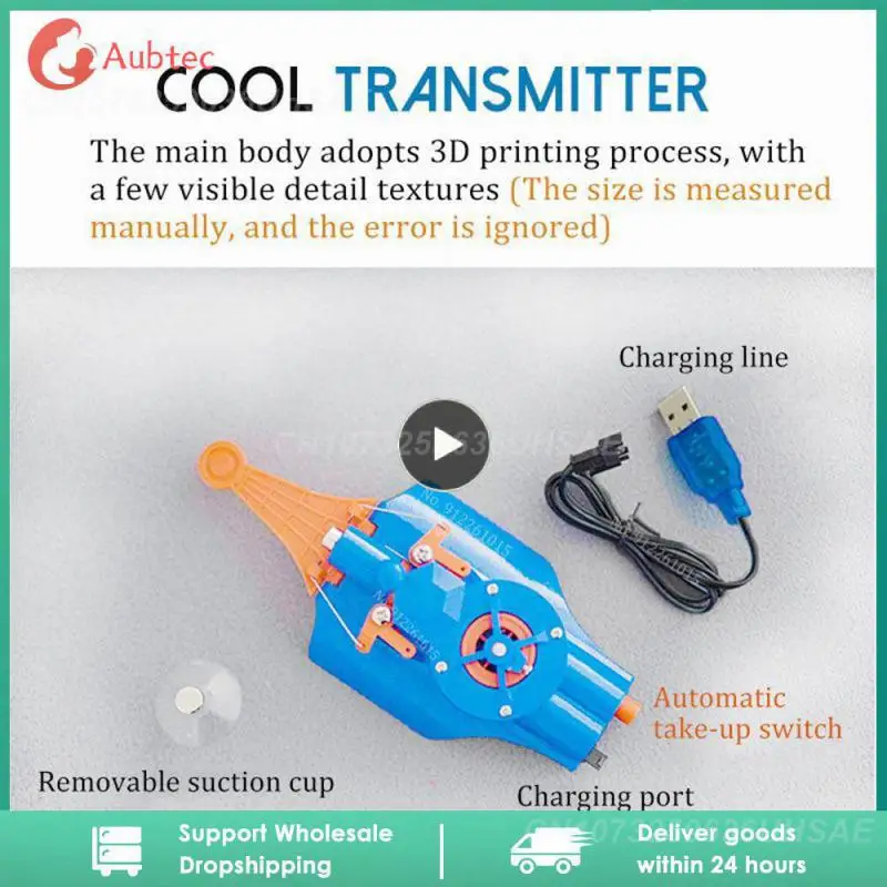 

1/2/3PCS Fun Spider Silk Launcher Safe Glove Soft Bullet Kid Wrist Launcher Toy Figures Cosplay Web Shooters