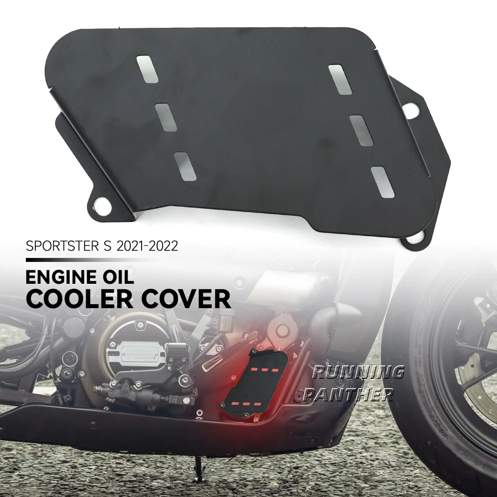 

For Sportster S RH 1250 S Nightster 975 2021 2022 New Motorcycle Accessories Oil Cooler Cover Radiator Guard Protection Cap