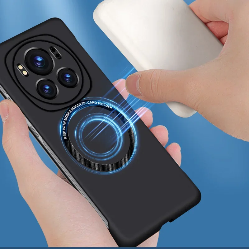 Матовая Безрамная Магнитная задняя крышка Asdipsa для Honor Magic 6 5 Magic6 Pro ультратонкая