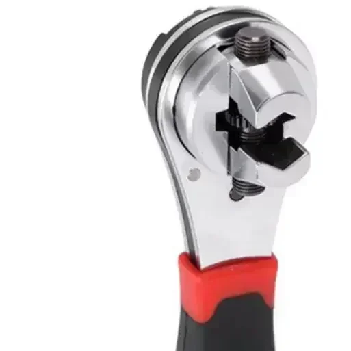 

Ручной гаечный ключ с храповым механизмом, подходит для гаечного ключа 6-22 мм, ручные инструменты для ремонта, аксессуары для регулируемых гаечных ключей