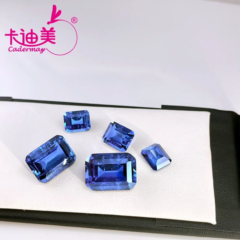 CADERMAY горячая Распродажа изумрудная форма васильковый синий лабораторный