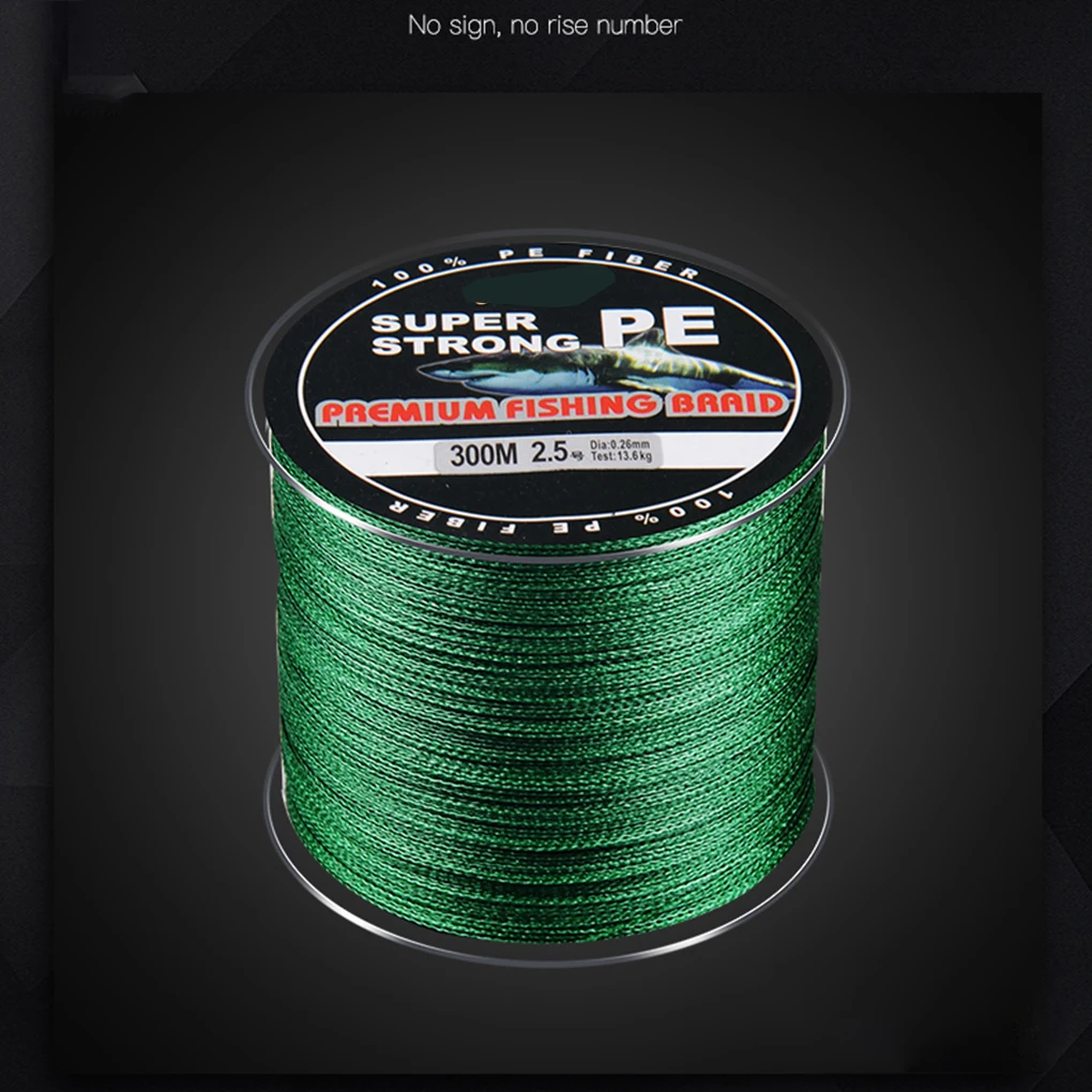 

Многоцветная плетеная рыболовная леска из полиэтилена, 300 м, 4 пряди, сверхпрочная многонитевая рыболовная леска для морского рыбалки