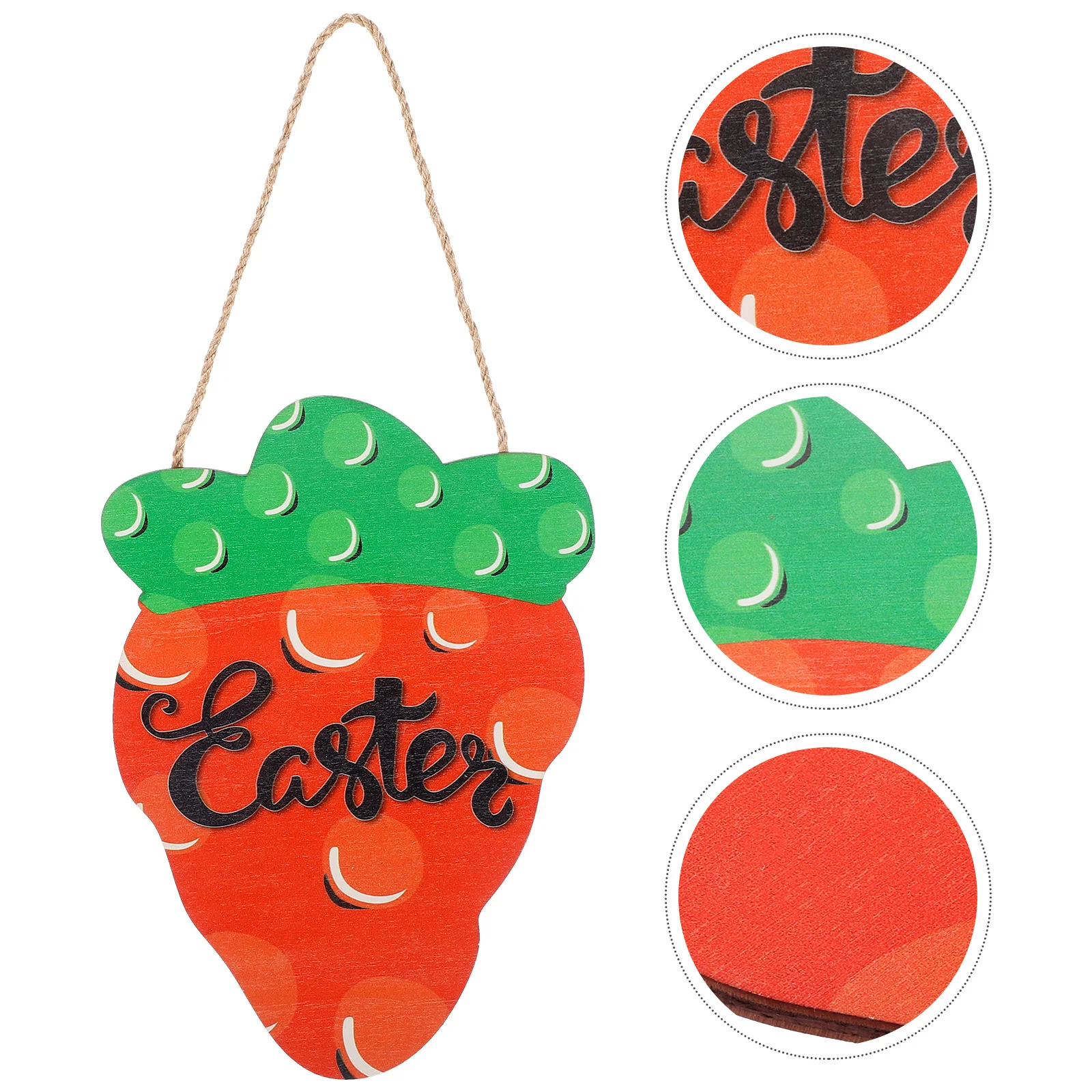 

Easter Wooden Hanging Plaque Easter Door Sign Easter Carrot Sign Easter Ornament
