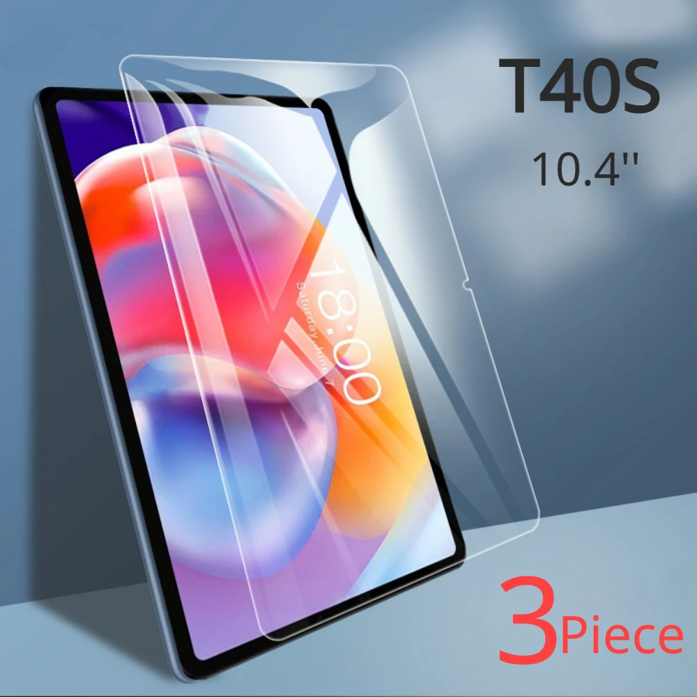 

3Pcs Tempered Glass Screen Protectors for 2023 Teclast T40s 10.4inch Tablet Screen Protective Film Ultra Clear Screen Guard