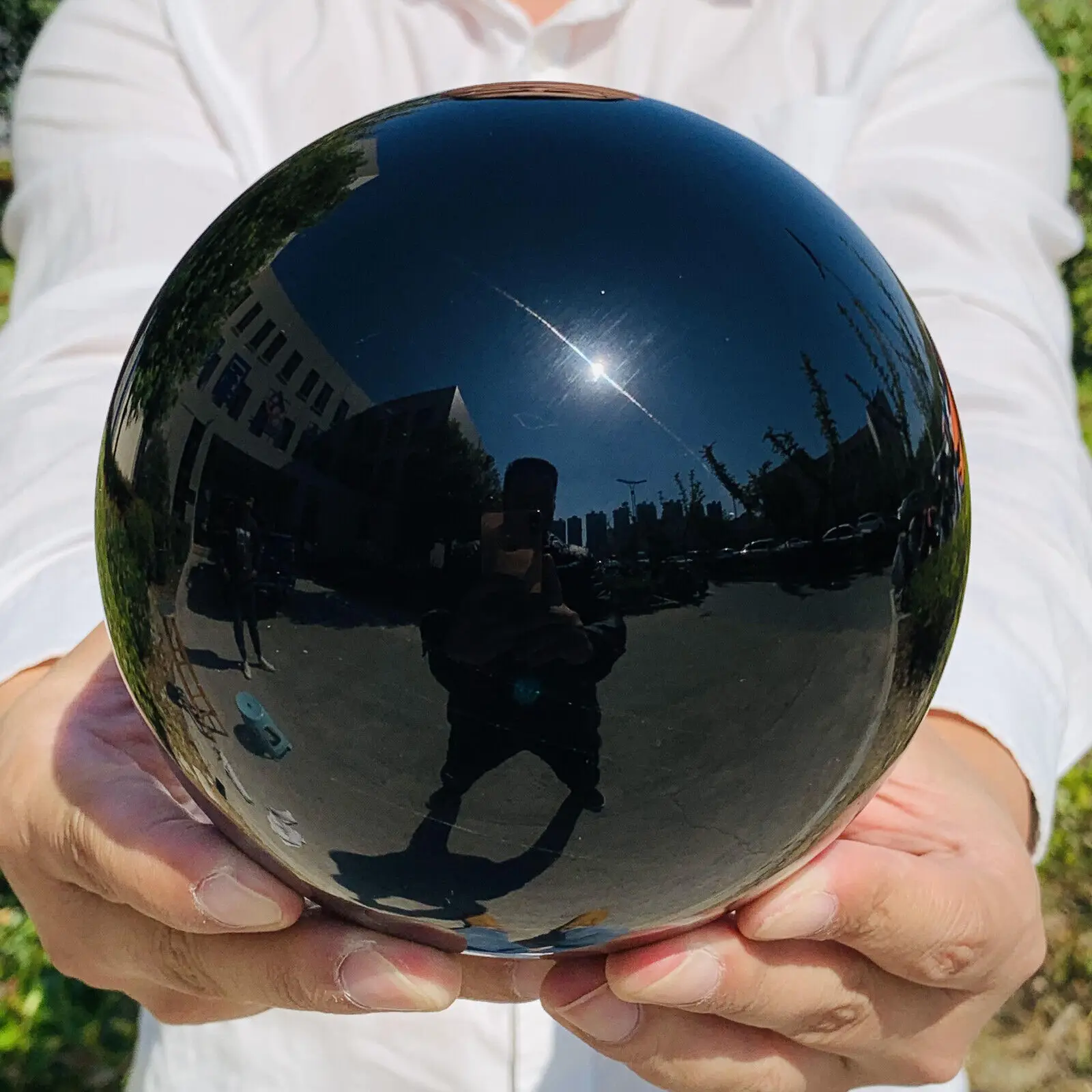 Волшебный натуральный кварцевый хрустальный шар, минеральный Восстанавливающий домашний офис, размагничивающий декоративный энергетический медитационный драгоценный камень