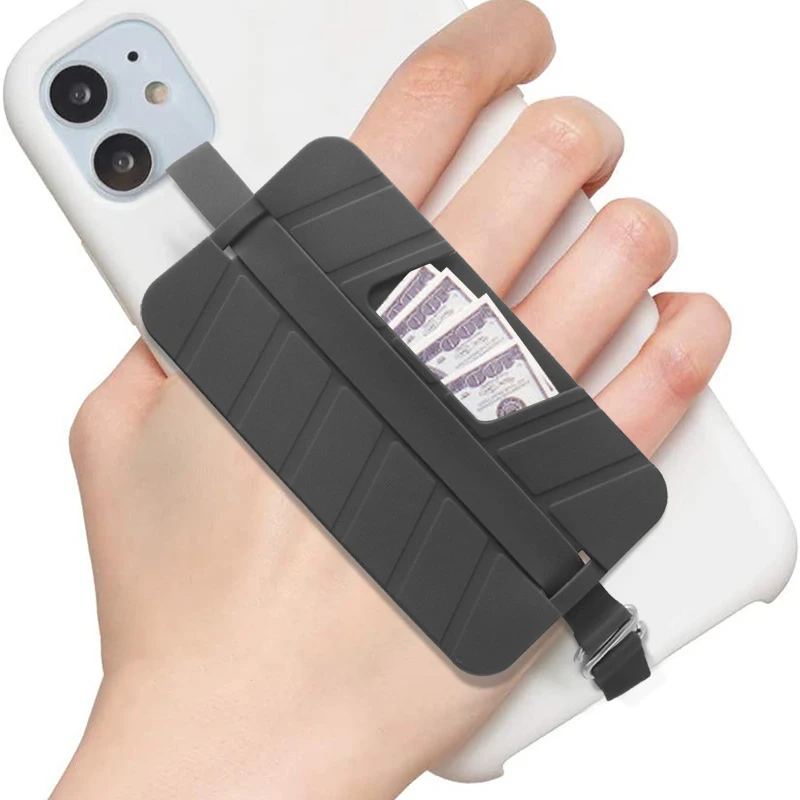 1 шт. ремешок для телефона веревки захват петля браслет держатель для рук силиконовый растягивающийся тонкий ремешок для iPhone Samsung Huawei Xiaomi кр...