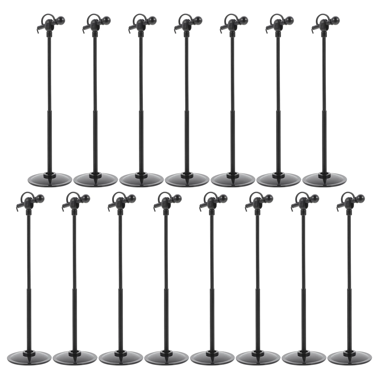 

15 Pcs Mini Microphone Fake Microphones Model Household Decor Baby Toy Accessories
