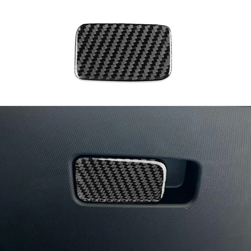 

Passenger Compartment Switch Sticker Decal Cover Trim for Mustang Mach E 2021 Car Interior Accessories Carbon Fiber