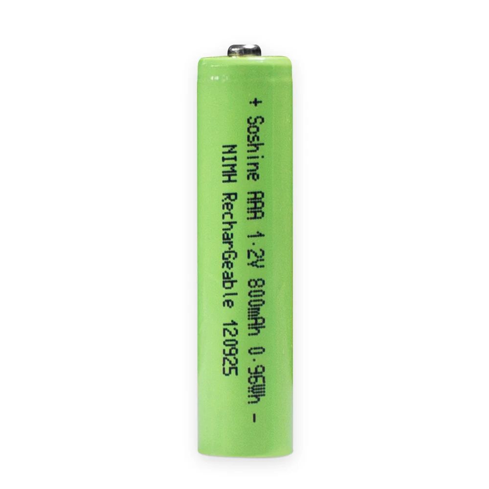 Аккумуляторы Soshine AAA NI-MH 1.2V 800mAh, перезаряжаемые, высокой емкости, для автомобильных пультов, игрушек, фонариков, камер (art.: 3920d7ffbb624) - 3920d7ffbb624