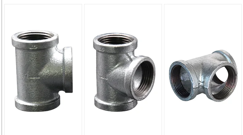 1 шт. фитинги для газовых труб стальная труба водопроводная тройник из легкой