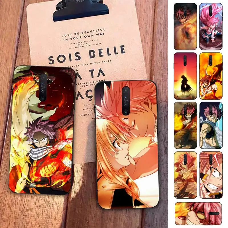 

Fairy Tail Phone Case for Redmi 5 6 7 8 9 A 5plus K20 4X S2 GO 6 K30 pro
