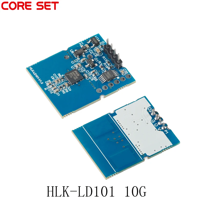 

HLK-LD101 10G radar module intelligent microwave sensor switch Doppler human motion detection sensor