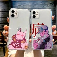 jojo anime phone case for iphone 13 12 11 mini x xs xr pro max 8 7 6s 6 plus transparent soft