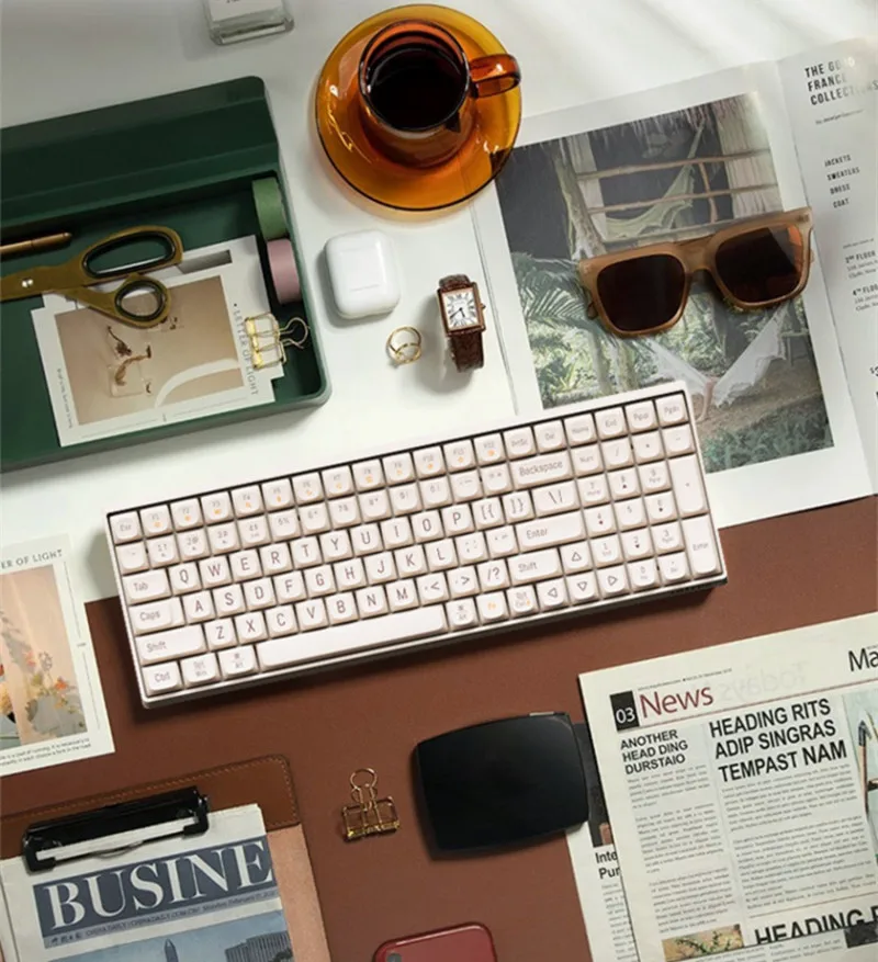 

Беспроводная Механическая Bluetooth-клавиатура Lofree, 3 режима