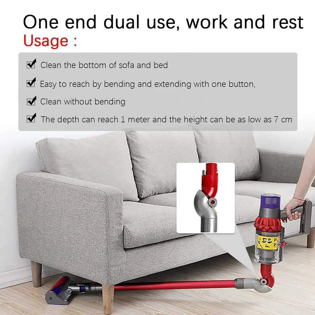 Нижний адаптер для Dyson V7 V8 V10 V11 V15 быстросъемный нижний 967762-01 инструменты уборки