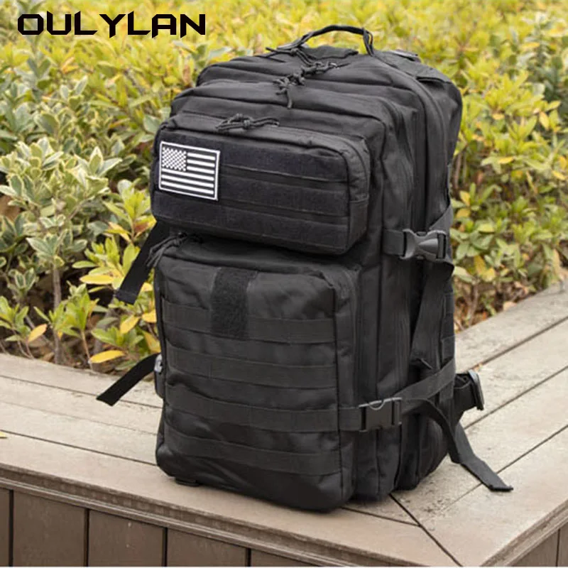 30L/50L Camping Hiking Backpack Men Outdoor Trekking Hunting Military Tactical Rucksack Mochila 900D Nylon Waterproof Bag