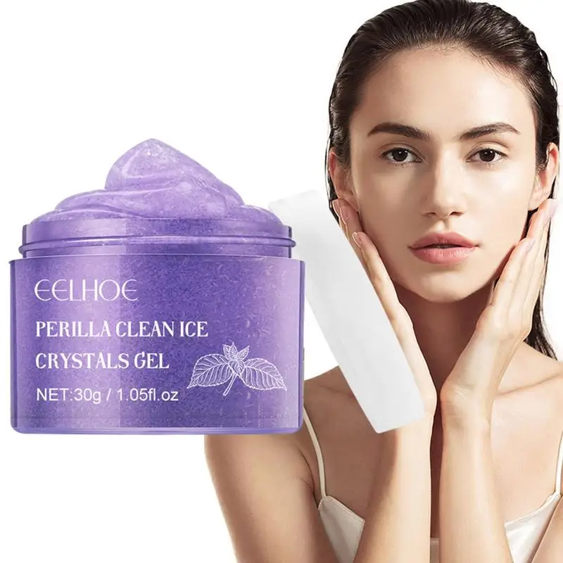 

Facial Gel Cleanser 1.05fl.oz Facial Cleanser With Perilla Extract Gently Cleanses Face Remove Dirt Improving Face Skin Brighten