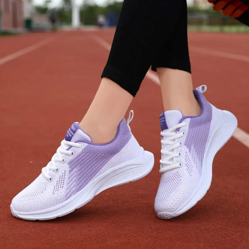 

Sport Shoes For Women High-Sole Running Tennis Luxury Designer Trainer Women Sports Shoes Teenage Red Sneakers Ehite Tennis Wit