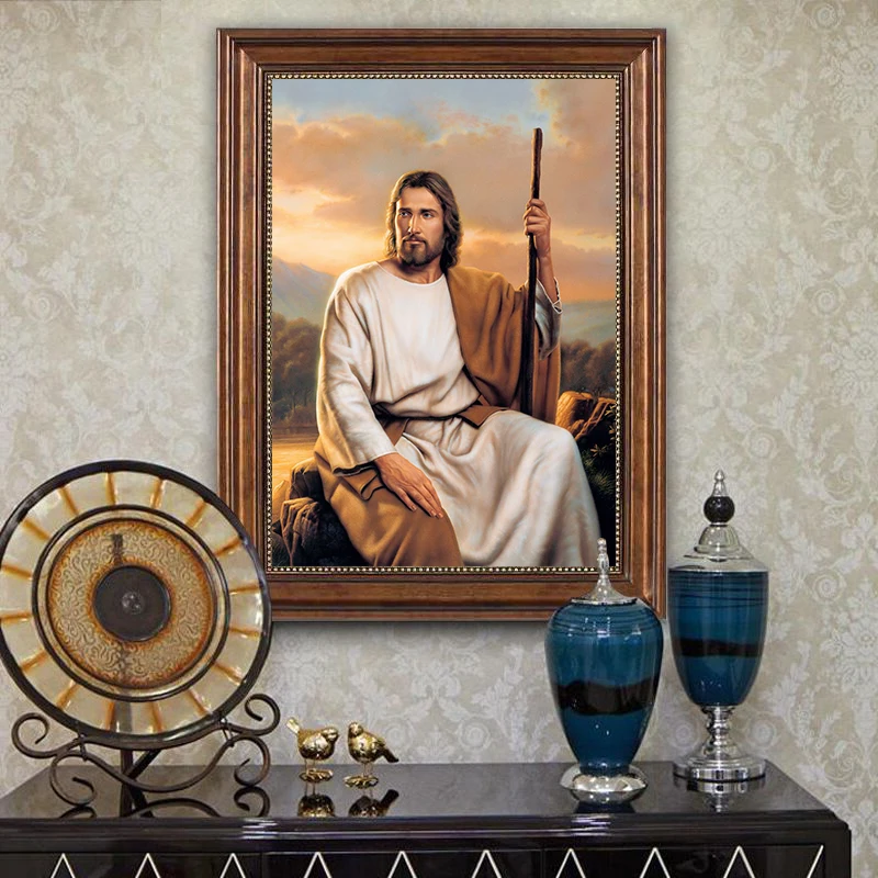 Картина на холсте с изображением Иисуса Христа Симон девей