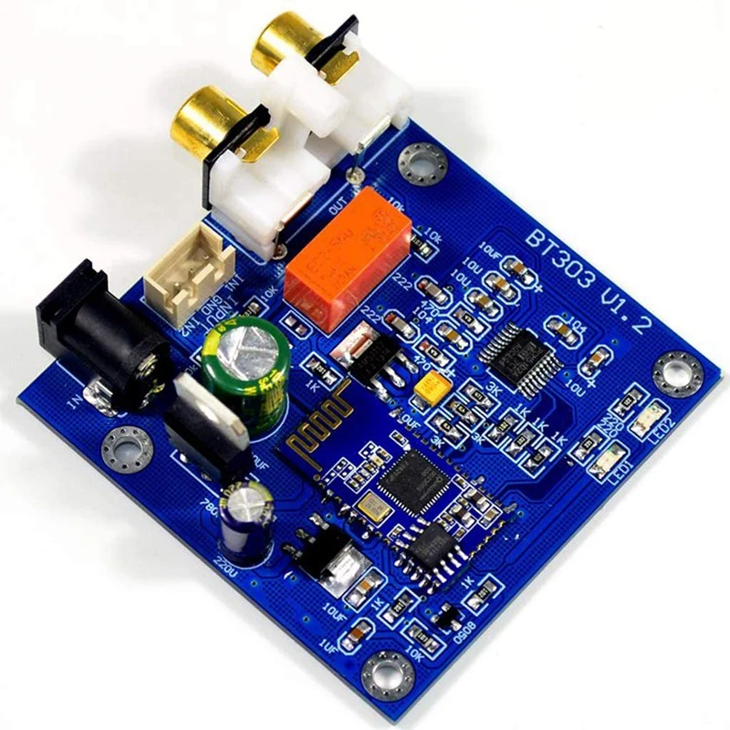 Плата декодера Bluetooth плата беспроводного PCM5102 DAC поддержка A2DP AVRCP HFP AAC I2S усилитель