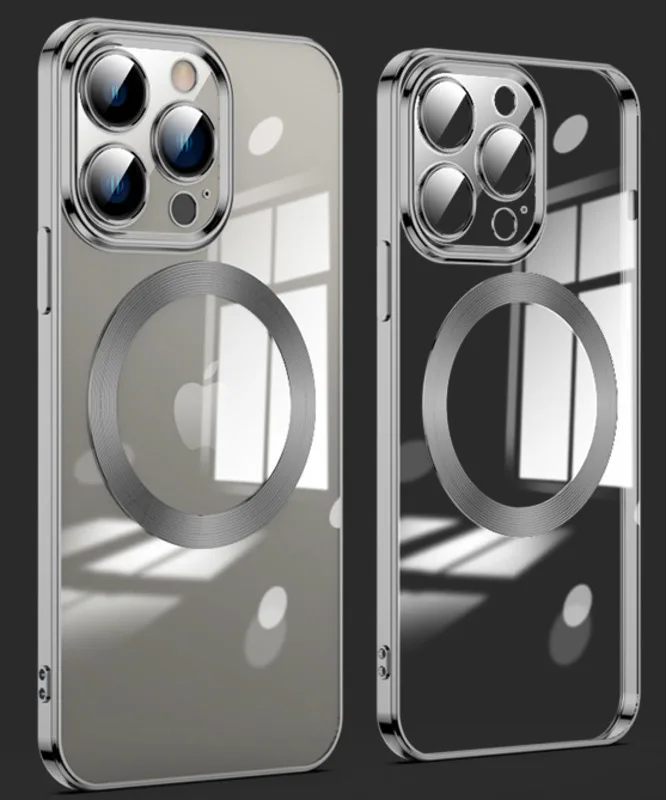 

Magsafe Wireless Magnetic Charging Case For IPhone 13 12 11 Pro Max Mini Shockproof Armor Cover On Iphone 13 Pro Max Cases Clear