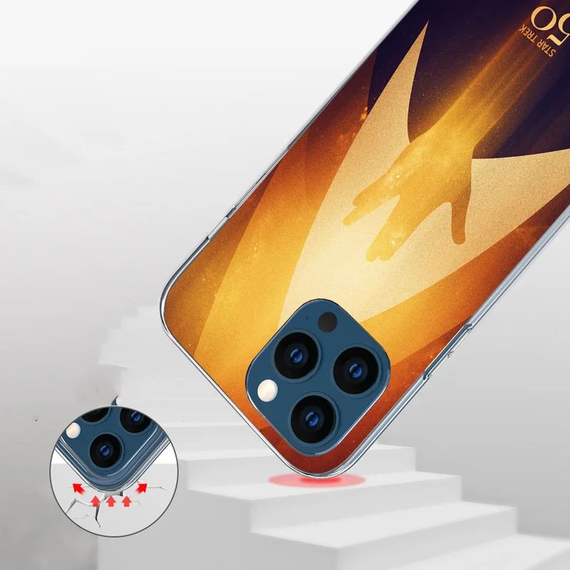 Фото Чехол для телефона Star Movie T-Trek для Apple iPhone 17 Air 16 16E 15 14 Plus 13 Mini 12 11 Pro Max 7 8 + SE 2020, мягкий чехол-накладка Fundas 16 №5