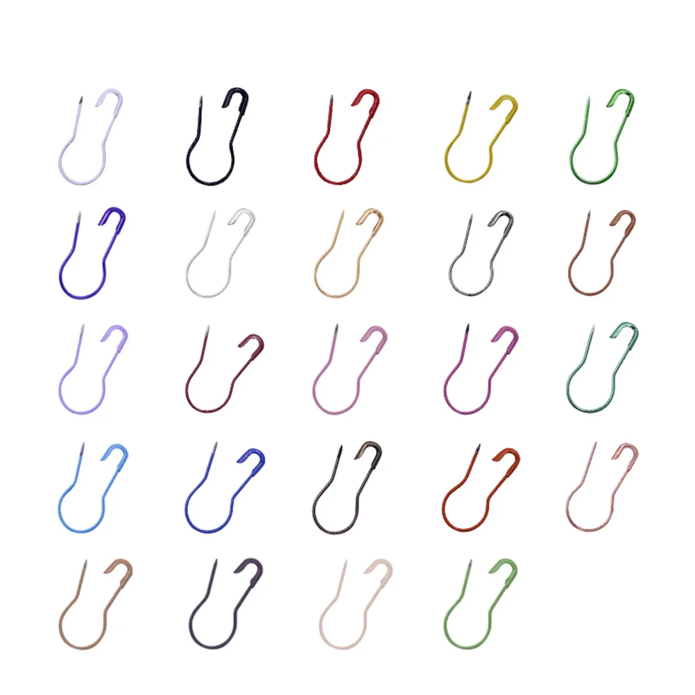 

Safety Pin Bulb Gourdcalabash Markers Metal Stainless Steel Quilting Assorted Clips Knitting Smallsewing Knit Color Holders