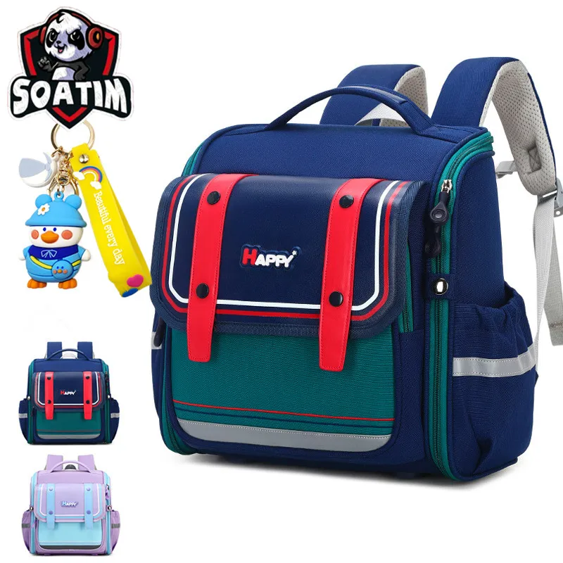 waterproof Orthopedic primary school Backpacks children School Bags boys Girls Backpack kids book bag Schoolbag mochila infantil