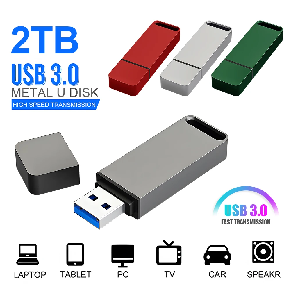 

For Xiaomi Flash Disk USB 3.1 High-Speed Pen Drive 1TB Metal Type-C Usb PenDrive 2TB Memory Stick For Storage Device