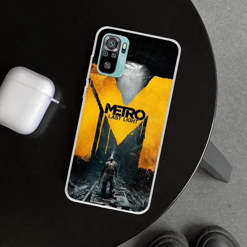 Чехол для телефона Metro 2033 Xiaomi 12 11T 10 9 Redmi Note 10S Pro 9A 8 прозрачный чехол |